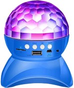 Resim Lisa Butik Dönen Işıklı Disko Topu Mp3 Usb Çalar Speaker Bluetooth Hoparlör L-740 