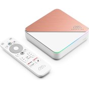 Resim Homatics Box R 4K Plus Lisanslı Android TV Box Rose Gold (4gb RAM/32GB Depolama) 