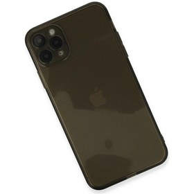 Resim Apple İphone 11 Pro Kılıf Fly Lens Silikon - Siyah Düz Renkli 