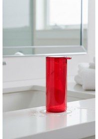 Resim Kırmızı Akrilik Sıvı Sabunluk 250 Ml Çok Renkli 