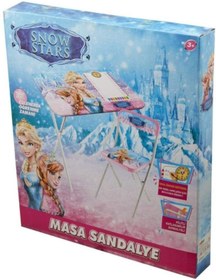 Resim Genel Markalar Elsa Anna Çocuk Çalışma Masa Sandalye Seti 