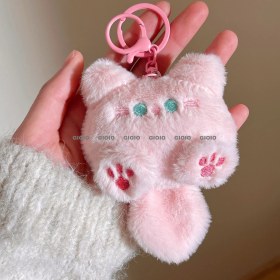 Resim Silver1 Karikatür Küçük Hediye Peluş Bebek Kolye Anahtarlık Çanta Kolye Aksesuarları (Yurt Dışından) 