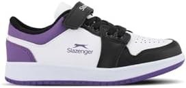 Resim Slazenger PRINCE I Kız Çocuk Cırt Cırtlı Beyaz/Mor Günlük Spor Ayakkabısı, SA14LF095 