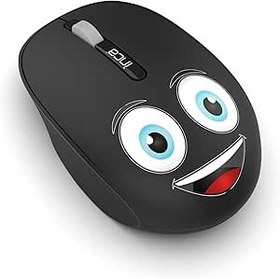 Resim INCA Weeny IWM-245ST DESİNG 3D WİRELESS SİYAH MOUSE Sevimli Emoji Karakterli,2.4 GHz Nano USB,Ergonomik Zarif Kullanım Şekli, Konforlu Dokunuş Hissi,1200 Dpi, 10M Çekim Mesafesi,Uyku Modu 
