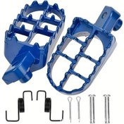 Resim Tongdashop Yamaha Pw50 80 Tw200 Crf50 70 Motosiklet Mavi 2 Adet Ayaklık Dayanıklı Alüminyum Alaşım 