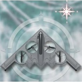 Resim Uzaktan Kumandalı Kameralı Drone İha Uçak Benzeri Takla Atabilen Güçlü Strafor Helikopter, Siyah 