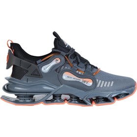 Resim MC Jamper 2277 Füme-Oranj Erkek Snekar Spor Ayakkabı 