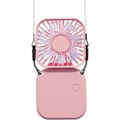 Resim MASLİNG Masaüstü Mini Fan Tutmalı Şarjlı 3 Kademeli Vantilatör Klima Soğutucu Fan MAS-84 