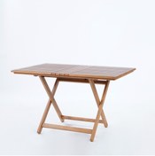 Resim CMS SANDALYE Ahşap Katlanır Izgaralı Masif Masa 80x120 