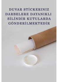 Resim Eğitici Dünya Haritası Dünya Atlası Çocuk Ve Bebek Odası Duvar Sticker-60x105-3792 - Renkli Çok Renkli 