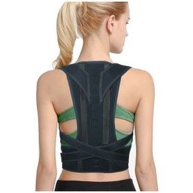 Resim Balenli Manyetik Ortopedik Dik Duruş Korsesi Dik Duruş Aparatı Kamburluk Önleyici Korse 