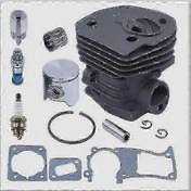 Resim Husqvarna 340-353 Motorlu Testere Motoru Revizyon Seti: 44 Mm Silindir Kapağı, Piston, Hava Filtresi Ve Conta Seti Premium Kalite. 
