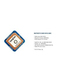 Resim MATEK GNSS &Compass M10-5883 GPS 