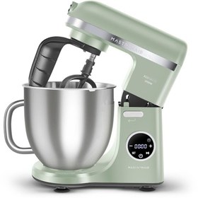 Resim Karaca Mastermaid Chef Ultra D2000W 7L Dijital Ekranlı Hamur Yoğurma Makinesi Cabbage Green 
