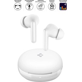 Resim Storemax Audio Tws S10 Bluetooth Kablosuz Kulaklık - Anc Aktif Gürültü Engelleme + Enc 6 Mikrofon - 10MM Sürücü - 30 Saat Pil - Ios & Eq App Şeffaf & Gaming Mod Ipx4 Siyah - ASD07886 