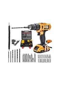 Resim Mager Mgrk1032drb Çift Akülü Darbeli Matkap Ve Özel Alışım 27 Parça Paslanmaz Prof Usta Set 