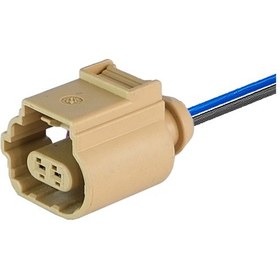 Resim Volkswagen Egzoz Gazı Sensör Soketi 2 Pin Kablolu 