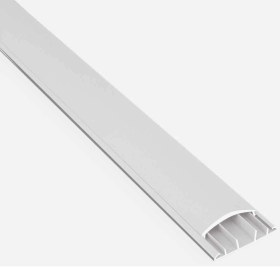 Resim Mutlusan Kablo Kanalı 2m Balıksırtı Beyaz 60X15 mm 