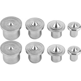 Resim Guangdong Spirit 8 Adet Ahşap Dübel Merkezleri Zıvana Hizalama Aracı Noktaları Işaretleyici 6mm 8mm 10MM 13MM 