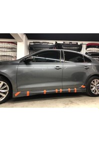 Resim Volkswagen Jetta Yan Marşpiyel Seti R Still Plastik (2010-2017) Boyasız 