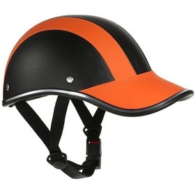 Resim Maoyaya Turuncu Motosiklet Kaskı Zw Turuncu 