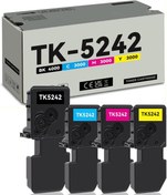 Resim Kyocera TK-5240K TK-5240C TK-5240M TK-5240Y Toner ECOSYS P5026cdn P5026cdw M5526cdn M5526cdw Printer 