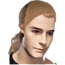 Resim AskerVadisi Çöl Kamuflaj Renk Renk File Bandana (ter Emici Alın Destekli) 