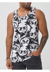 Resim Leonıdas Spor Pamuklu Kolsuz Tişört 237029927 Siyah 