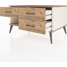 Resim Kronos Şifonyer 3 Çekmeceli 88x59x48 Aytaşı-çam Çam 