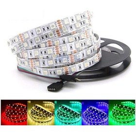 Resim P-Led 5 Metre 12 Volt Rgb Şerit Led (5050) 