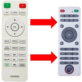 Resim BENQ Th550 Mh550 Ms550 Mw550 Mx550 Mw707 Mx707 Proeksiyon Kumandası 