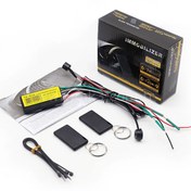 Resim Anahtar Vadisi Hırsızlığa karşı 2,4G Kablosuz Araç Güvenlik Alarmı & Araç Immobilizer Motor Kilidi 