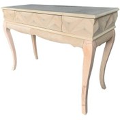 Resim 116 Cm Piramit Dresuar Tamamı Ahşap Hâm & Cilasız 
