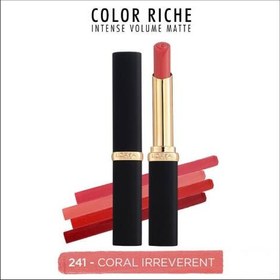 Resim L'Oreal Paris Color Riche İntense Volume Matte Ruj - 241 Coral İrreverent 