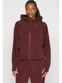 Resim One Therma-fit Full-zip Top Polar Kadın Bordo Sweatshirt Bordo 
