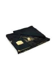 Resim Çeyizlik Yasin Kitabı Tesbih Namaz Örtüsü Dini Hediyelik Gelin Bohça Seccade Seti Siyah 