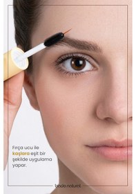 Resim Bade Natural Ultra Hacim Veren Doğal Hint Yağı Kaş Kirpik Serumu Besleyici, Güçlendirici, Dolgunlaştırıcı 10 Ml Şeffaf 