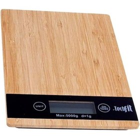 Resim Dijital Bambu Mutfak Terazi 5kg Tf-1007 