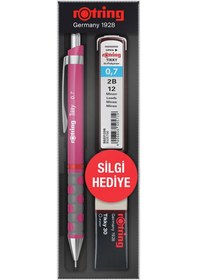 Resim Rotring Versatil Kalem Tıkky Okul Seti 0.7 Ahududu Pembe Pembe 