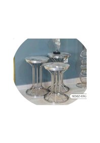 Resim Mim Mermer - Gümüş Sembol Zigon Sehpa Mermer 