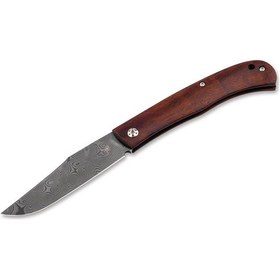 Resim Böker Plus Slack Damascus Çakı Kahverengi 