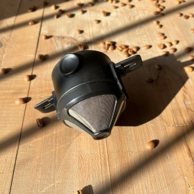 Resim Katlanabilir Kahve Demleme Aparatı - Kağıtsız Filtreli Paslanmaz Çelik Tek Kişilik Kahve Demleyici | Portatif Kamp ve Ofis Pour-Over Ekipmanı -Tanto Bushcraft 