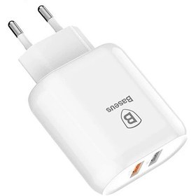 Resim Baseus Bojure Series Dual-Usb Qc 3.0 23W Hızlı Şarj Aleti 