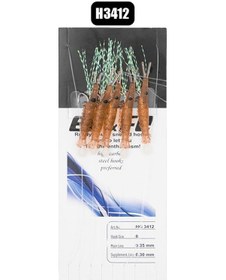 Resim Effe 5'li Karides Çapari 4cm Suni Yem 