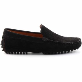 Resim Bambi Siyah Leather Erkek Loafer Ayakkabı E01350003502 