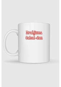 Resim Araiguma Calcal Dan Anime Baskılı Kupa Bardak Beyaz 