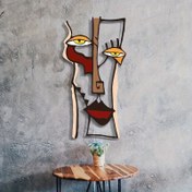 Resim 1 adet Picasso'dan ilham alan Metal Duvar Sanatı, Modern Ev Dekoru, Ev Hediyesi, Elektrik Gerektirmez, Kolay Duvar Montajı, Sanatsal Metal El Sanatları 