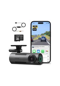 Resim 70mai Araç İçi Kamera M310 + 32gb Sd Kart + Donanım Seti Up03 Ses Kontrolü İle Araç Önü İçin 1296p Qhd Araç Kamerası Acil Durum Kilidi Wdr Gece Görüşü ...-124314 