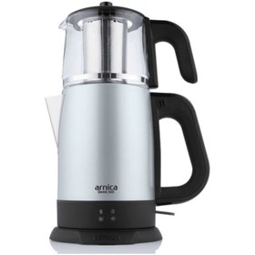 Resim Arnica Ih33203 1800w Demli Stil Camlı Çay Makinesi Mint 