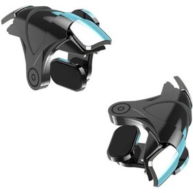 Resim G12-2 Adet Abs Cep Telefonu Oyun Tetik R11 Pubg Gamepad Joystick Denetleyici Amaç Shooter L1r1 Alaşım Anahtar Düğmesi Iphone Uyumlu Android İçin 